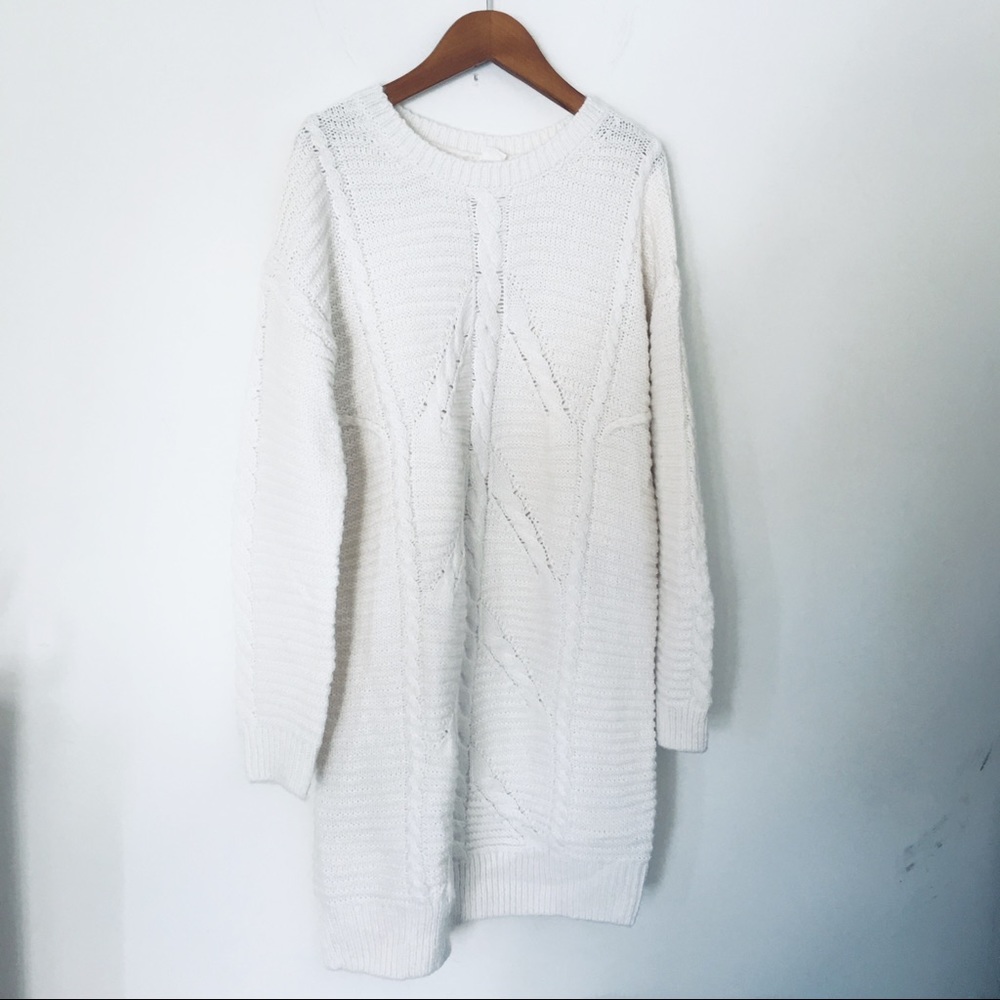Gap Cableknit Tunic Length Sweater
